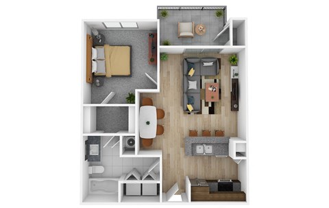 the settlement floor plan 124  studio